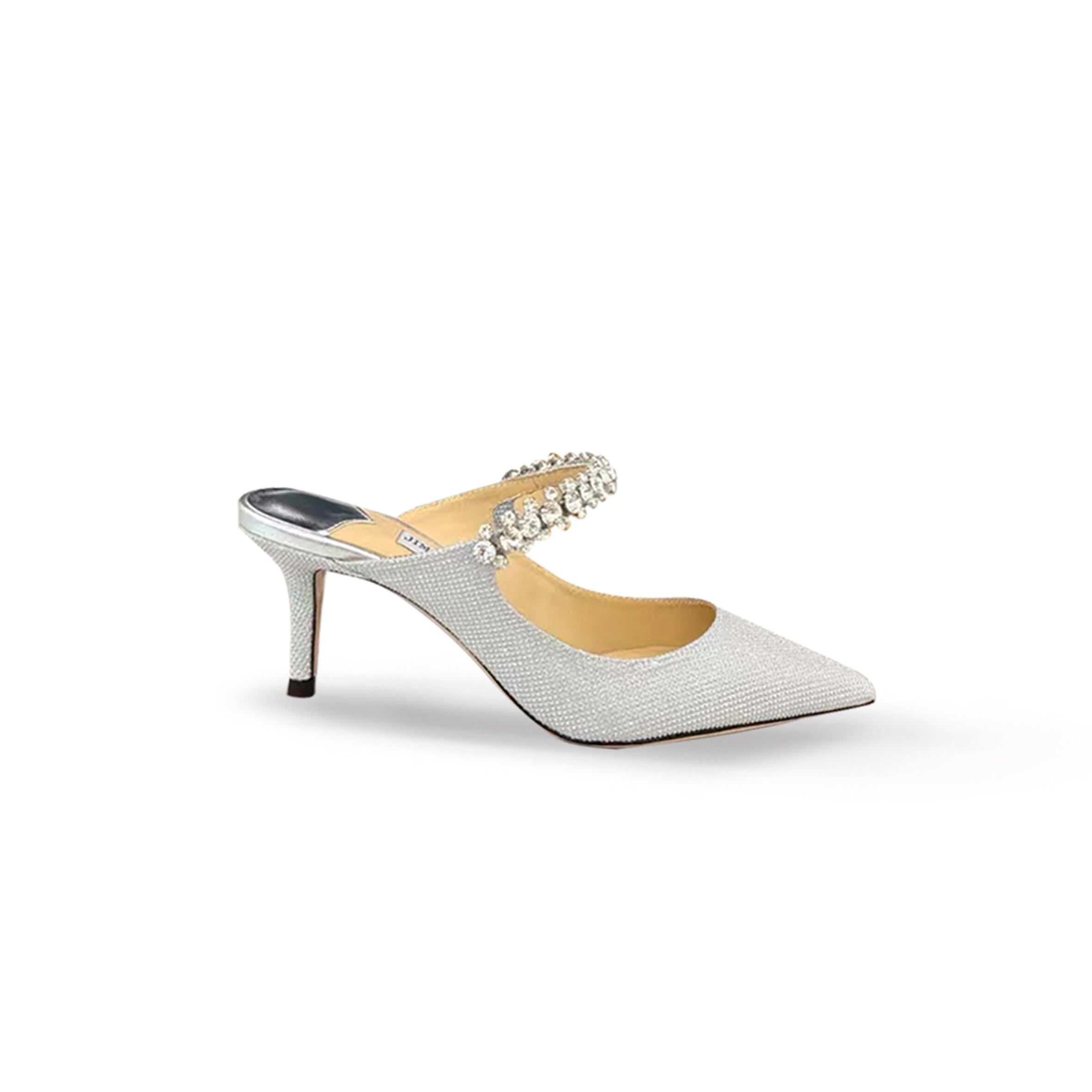 JIMMY CHOO BING MID-HEELED MULES